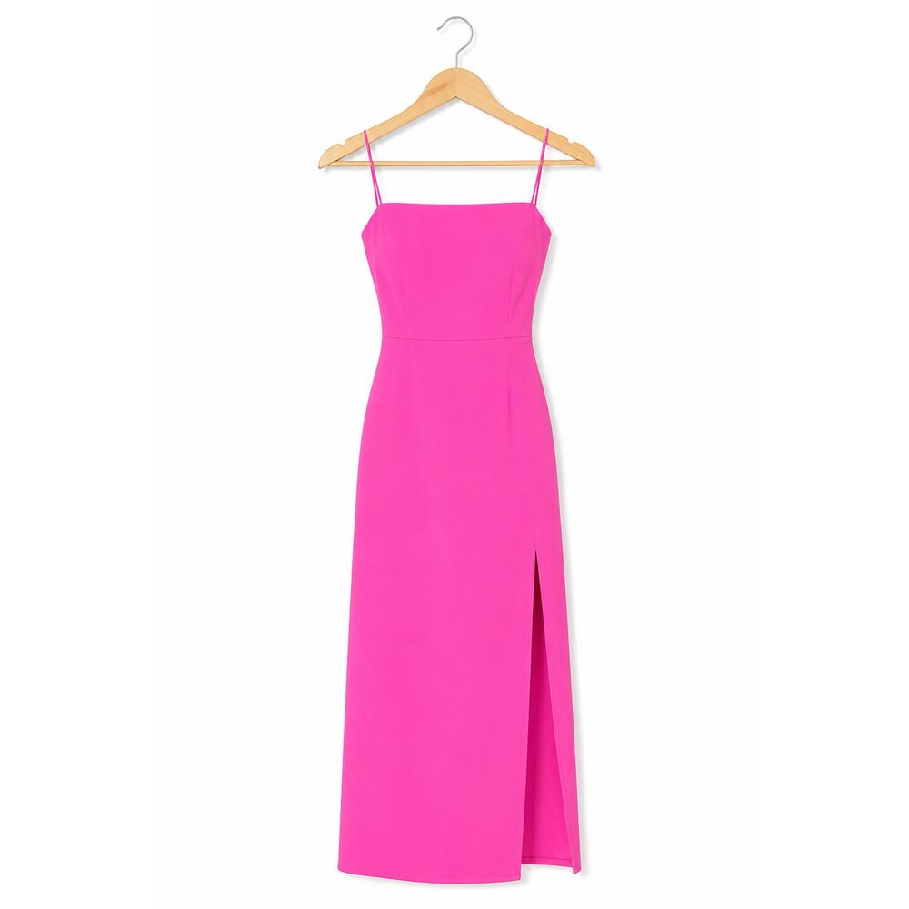 Superdown Addison Maxi Dress in Bubblegum Pink NWT Size Small - Picture 3 of 5
